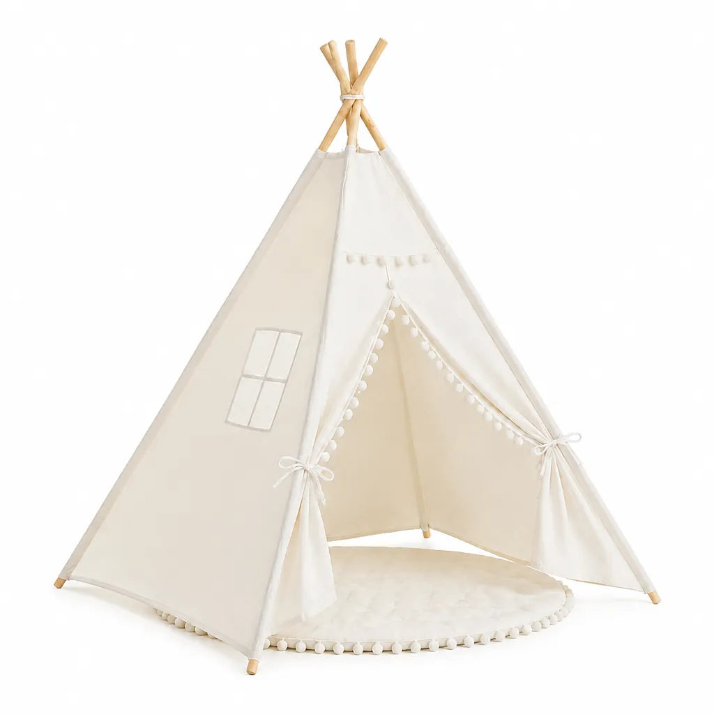 Teepio - Classic Kids Teepee Play Tent Indoor