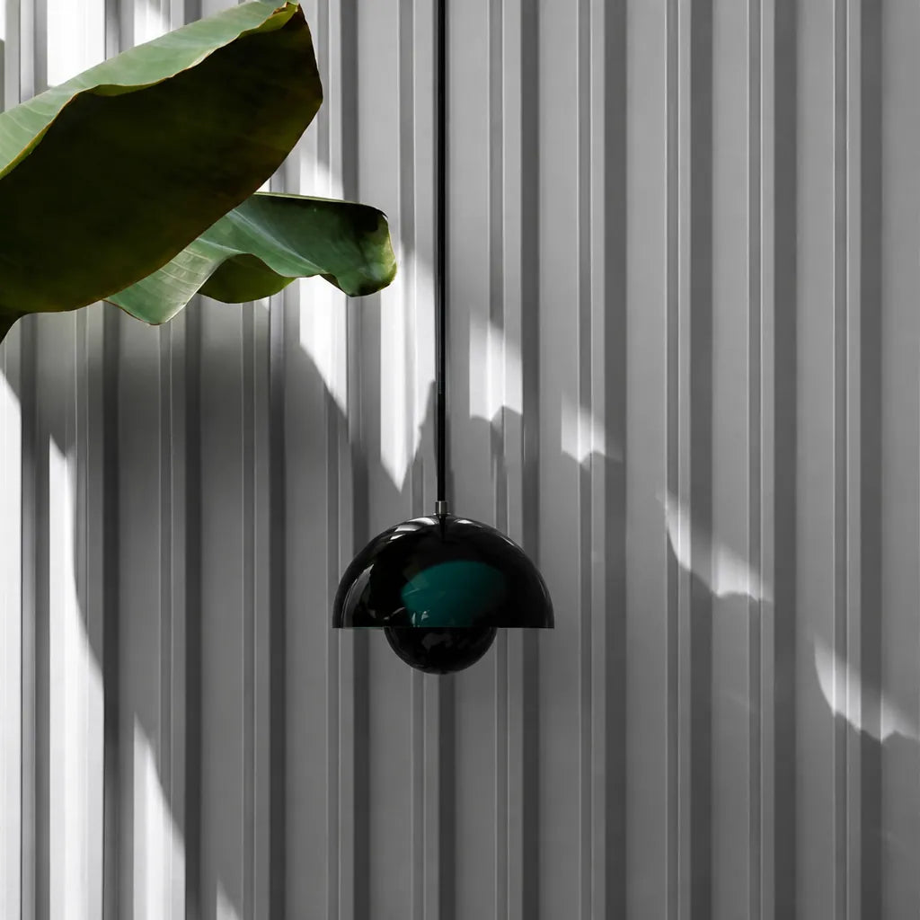 Domvara - Retro Dome Pendant Ceiling Light Fixture - Green
