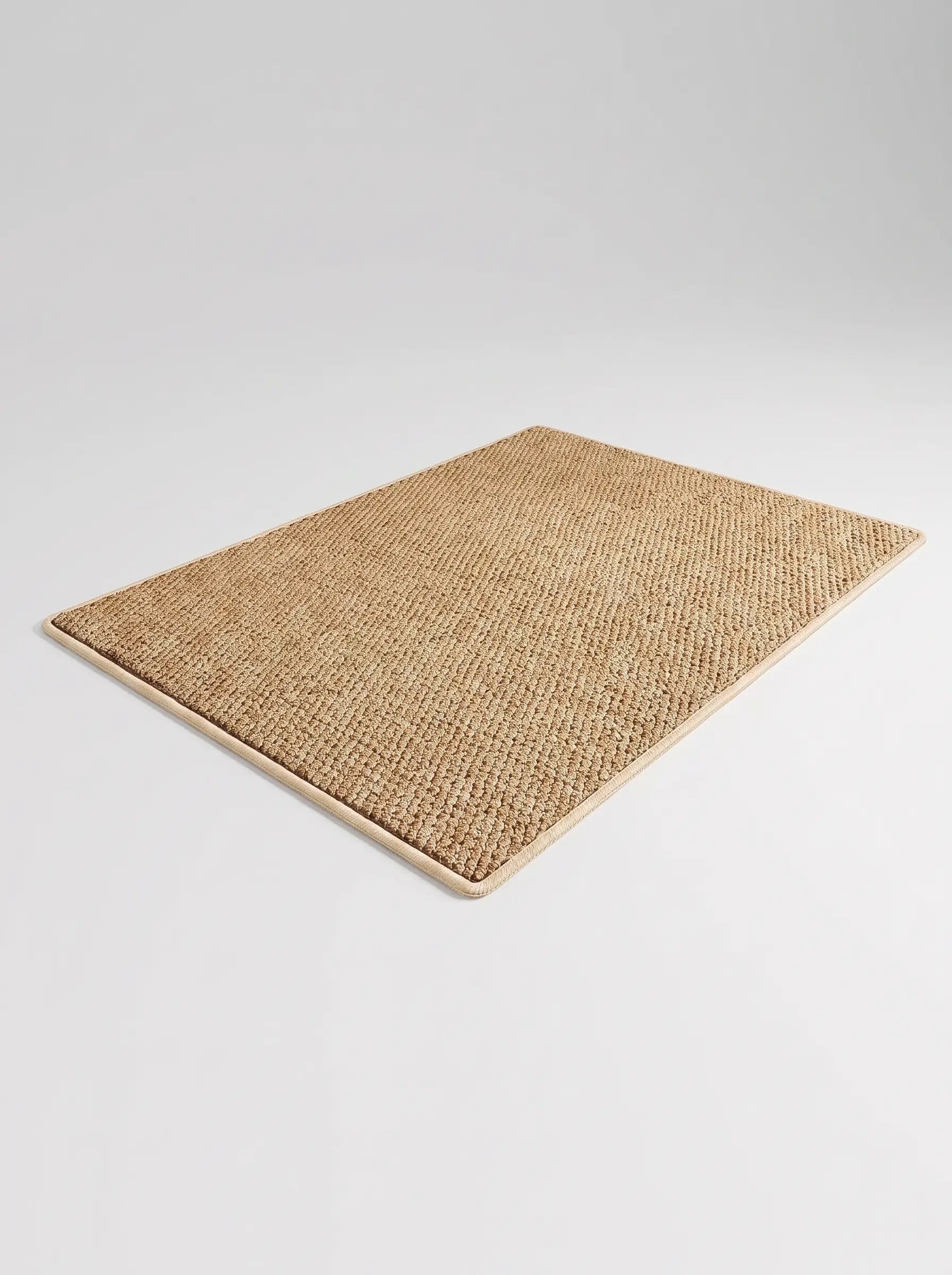 Doormat Indoors Woven Texture Absorbent Mat - Beige 2