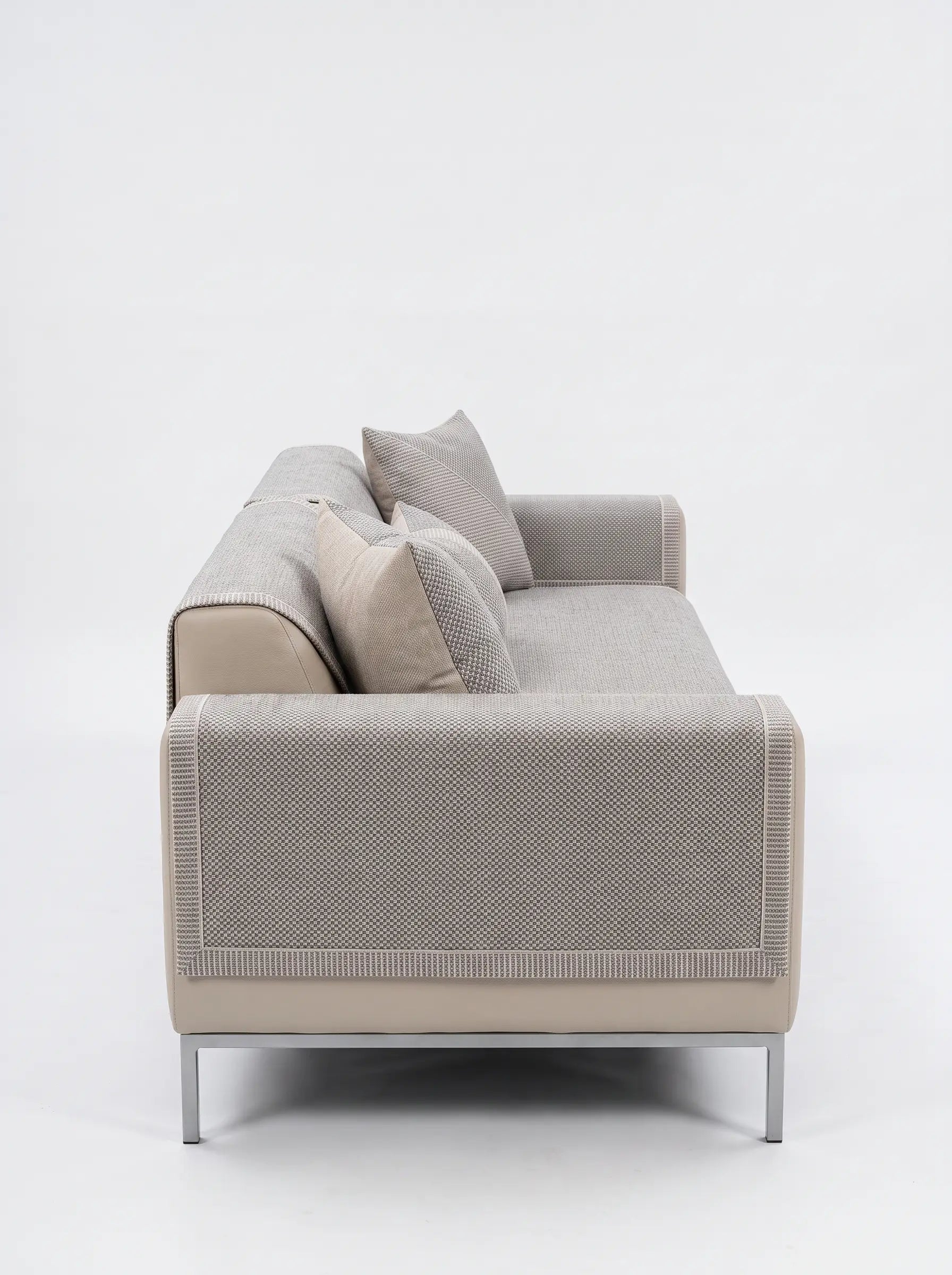 Sofa Cover Couch Slipcover Cotton-Linen Flat Lay
