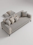 Sofa Cover Couch Slipcover Cotton-Linen Flat Lay