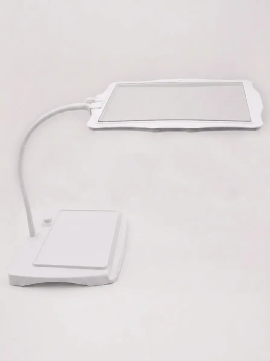 Magnara - LED Magnifying Desk Lamp with Flexible Gooseneck Arm Hands-Free Reading - White