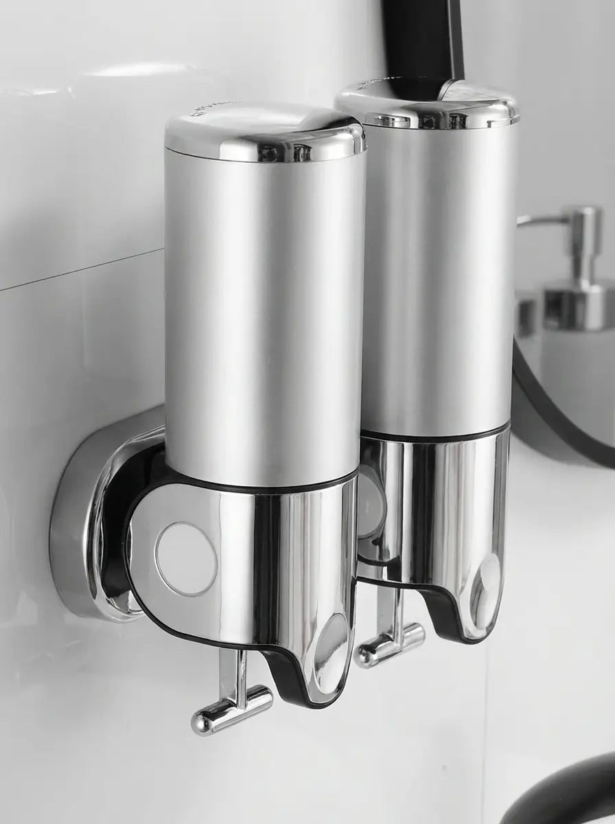 Dispensa - Wall-Mounted Soap Dispenser Multi-Chamber - Grey