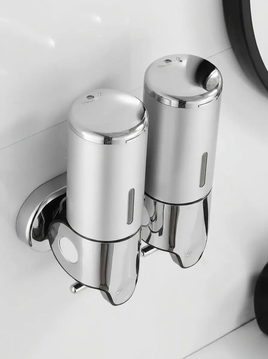 Dispensa - Wall-Mounted Soap Dispenser Multi-Chamber - Grey