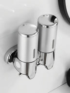 Dispensa - Wall-Mounted Soap Dispenser Multi-Chamber - Grey
