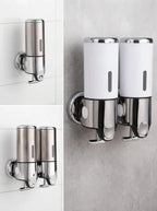Dispensa - Wall-Mounted Soap Dispenser Multi-Chamber - Grey