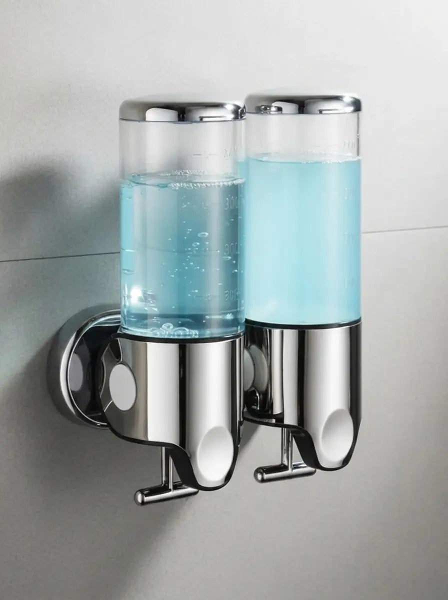 Dispensa - Wall-Mounted Soap Dispenser Multi-Chamber - Clear