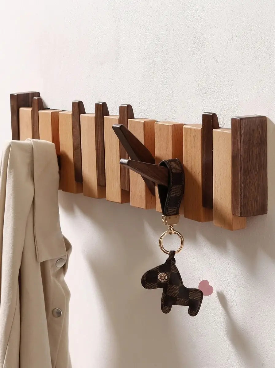 Klavara - Piano-Style Wall Coat Rack Hooks