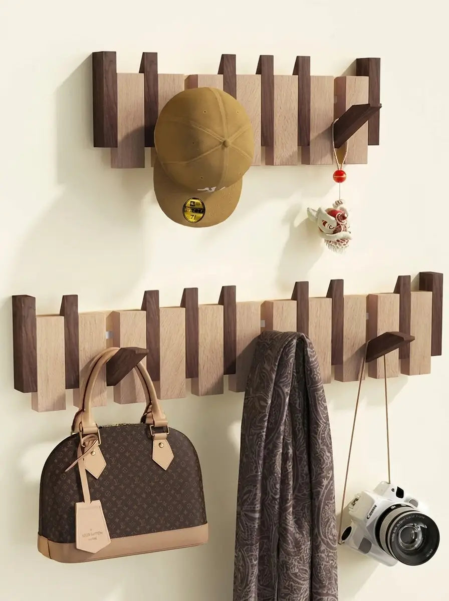 Klavara - Piano-Style Wall Coat Rack Hooks