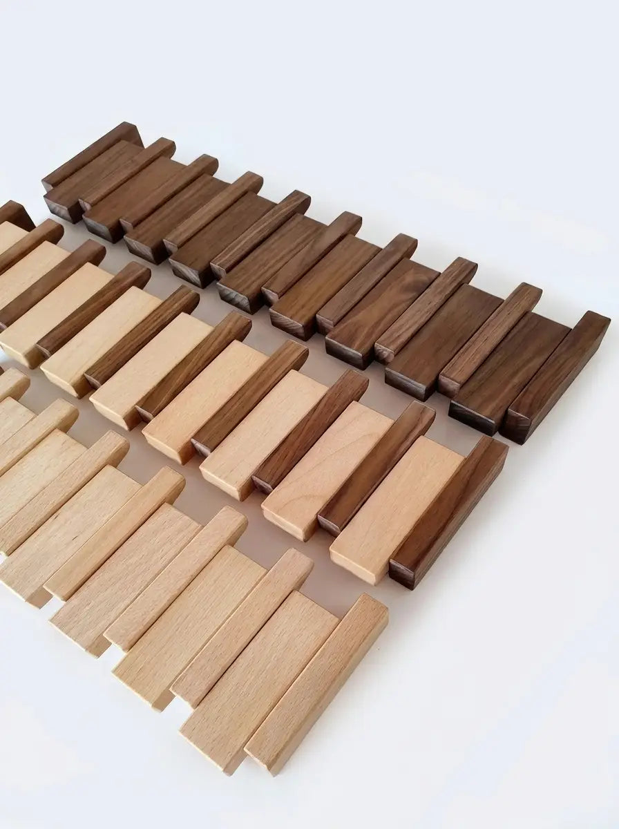 Klavara - Piano-Style Wall Coat Rack Hooks
