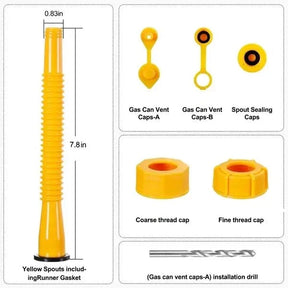 Kit FlexFuel - Bec de jerrycan amélioré avec embout flexible