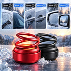 Portable heater with a glowing spiral coil and rounded base